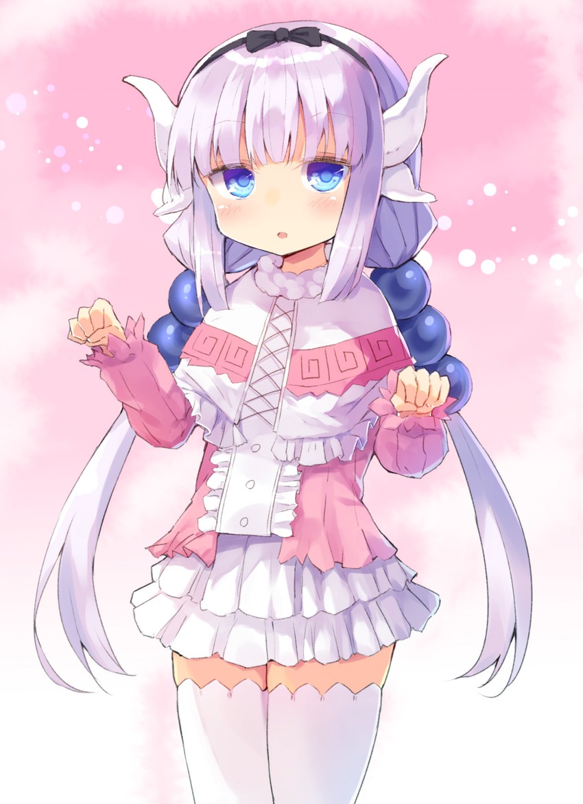 kanna kamui (kobayashi-san chi no maidragon) drawn by hopepe