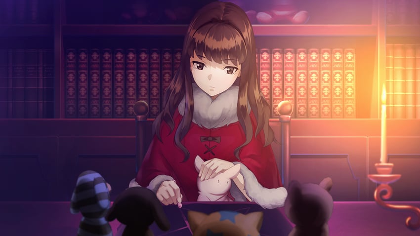 kurenaino aria (science adventure and 1 more) drawn by pako_(pakosun)