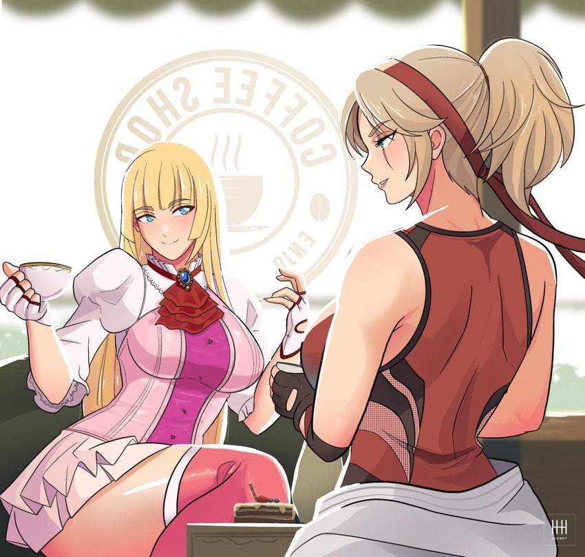 lili and lidia sobieska (tekken and 1 more) drawn by ihsnet