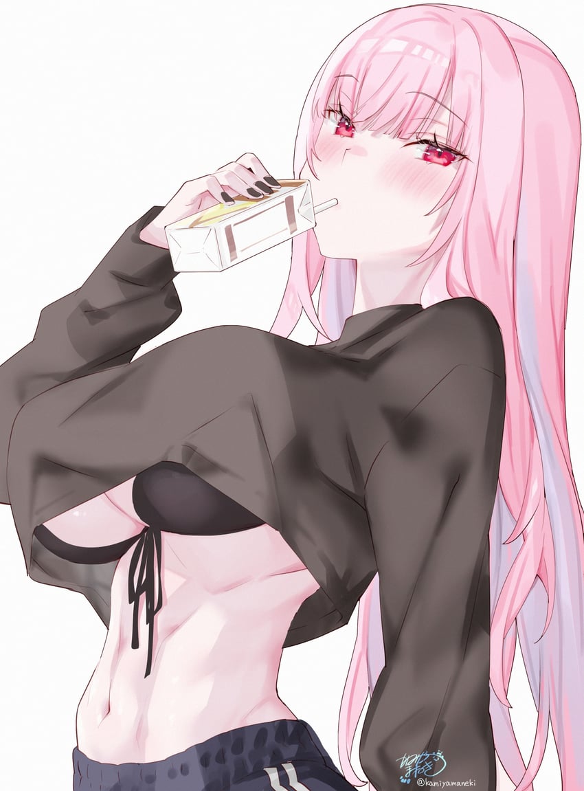 mori calliope (hololive and 1 more) drawn by kamiya_maneki