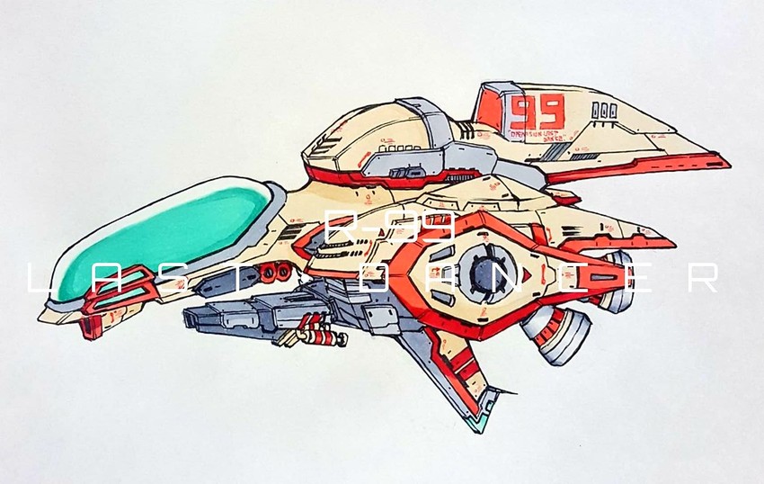 r-99 last dancer (r-type and 1 more) drawn by t_(kh0802)