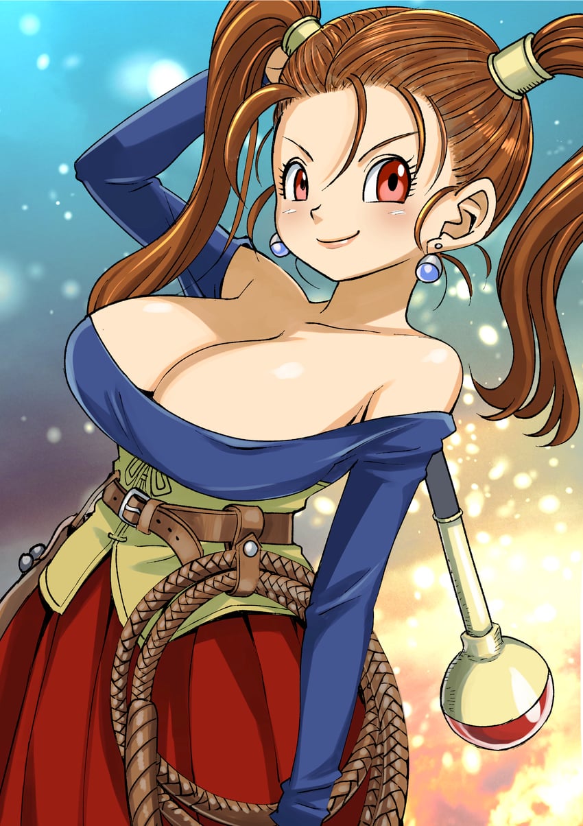 jessica albert (dragon quest and 1 more) drawn by muramasa_mikado