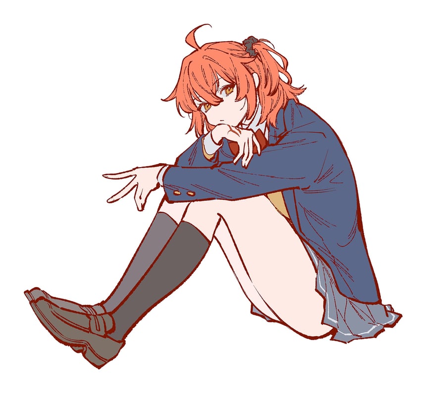 fujimaru ritsuka (fate and 1 more) drawn by uni_(nico02)