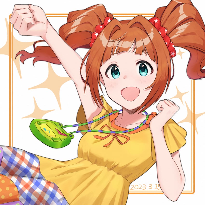 takatsuki yayoi (idolmaster and 2 more) drawn by mogukichi_aka