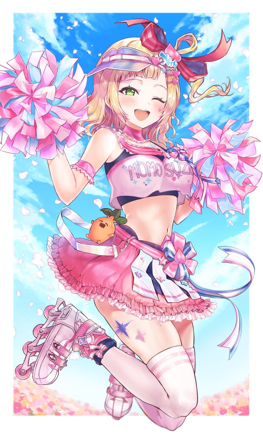momosuzu nene and nekko (hololive) drawn by poporon_(dekahitori)