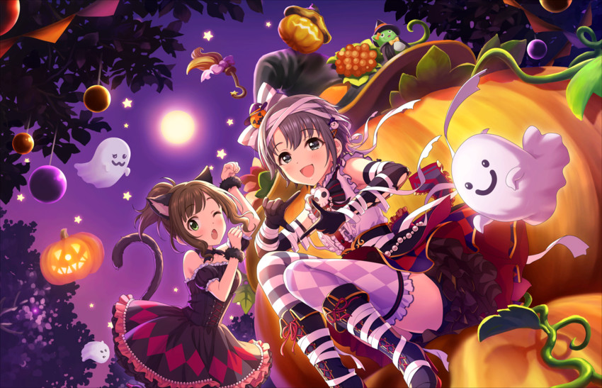 maekawa miku, otokura yuuki, and pina korata (idolmaster and 2 more)