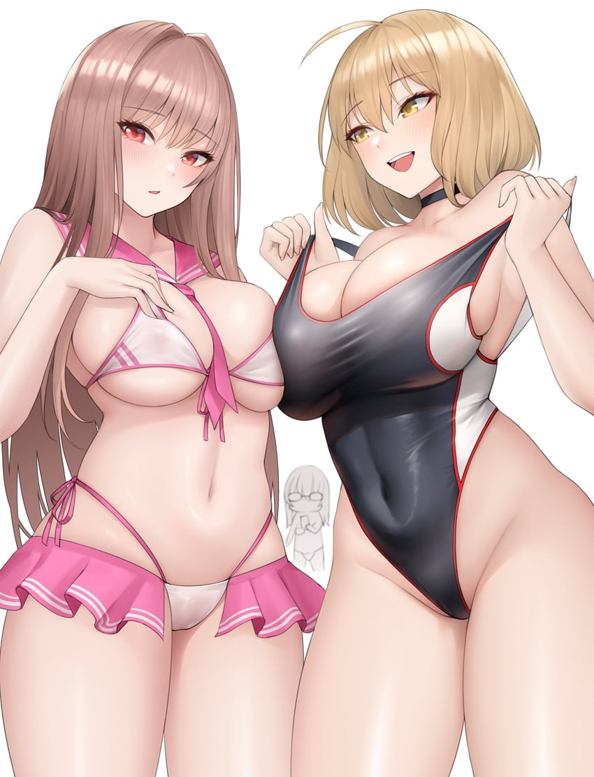 anis, rapi, and neon (goddess of victory: nikke) drawn by kurone_rinka