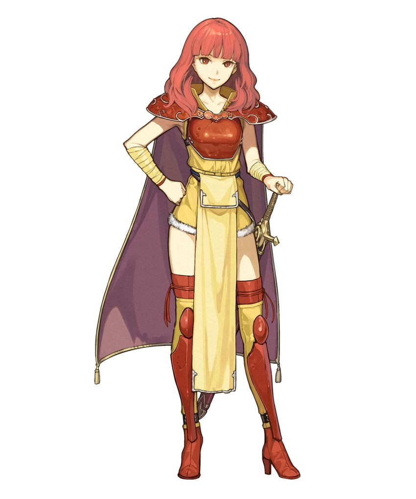 celica (fire emblem and 3 more) drawn by hidari_(left_side)