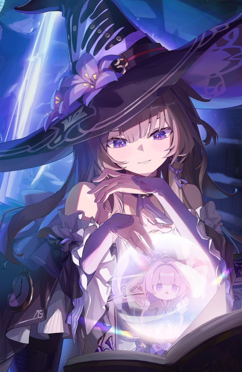 herta and the herta (honkai and 1 more) drawn by haohaomaster