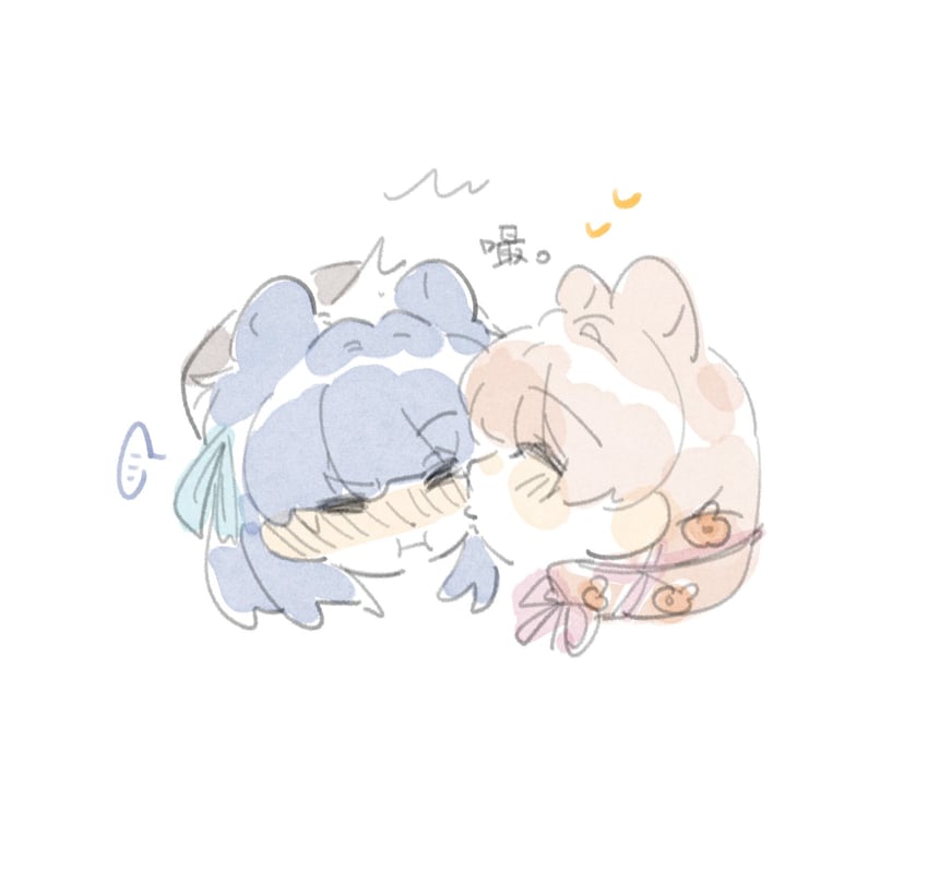 hinoshita kaho and murano sayaka (love live! and 2 more) drawn by woodonly