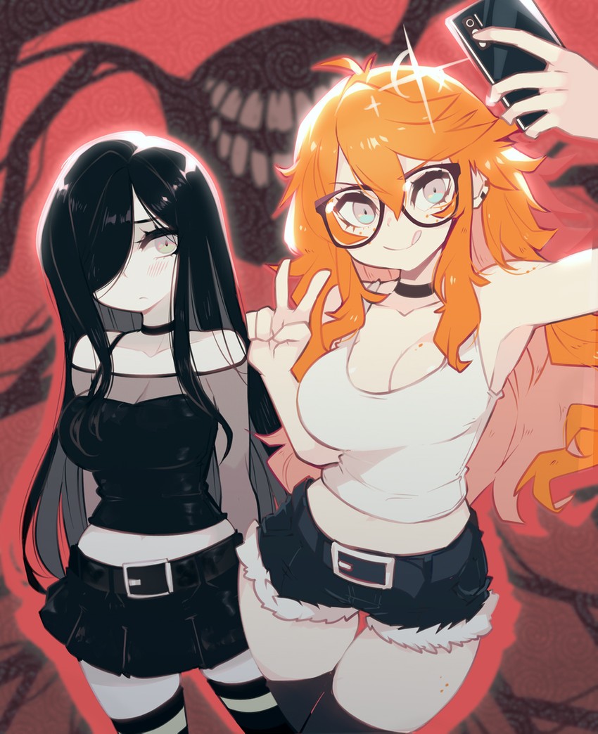 aria wintermint and kaz asteri (negative frames) drawn by parororo