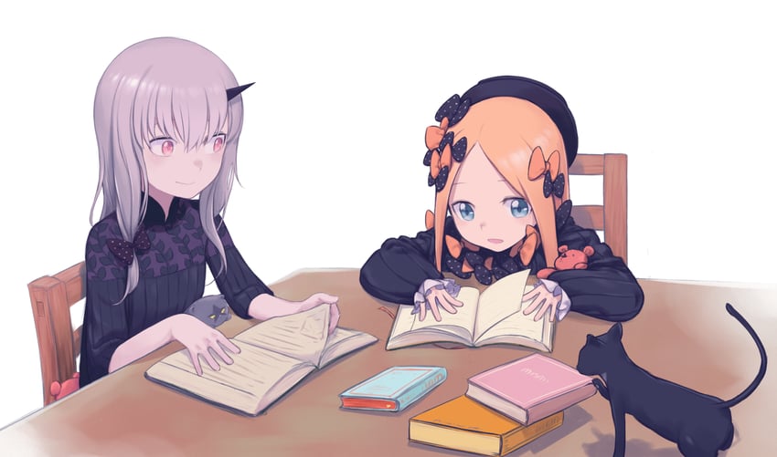 abigail williams and lavinia whateley (fate and 1 more) drawn by daisi_gi