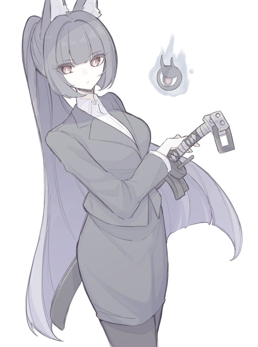 hoshimi miyabi and tailless (zenless zone zero) drawn by zzzii0