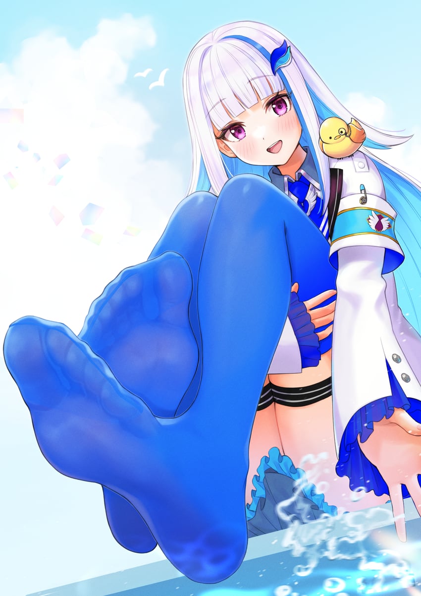 lize helesta and sebastian piyodore (nijisanji) drawn by sahara1127