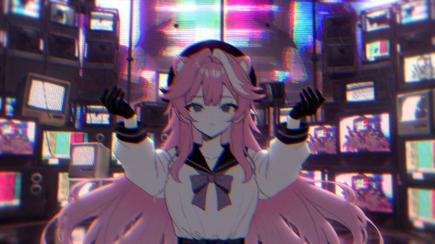 raora panthera (hololive and 2 more) drawn by raora_panthera_(artist)