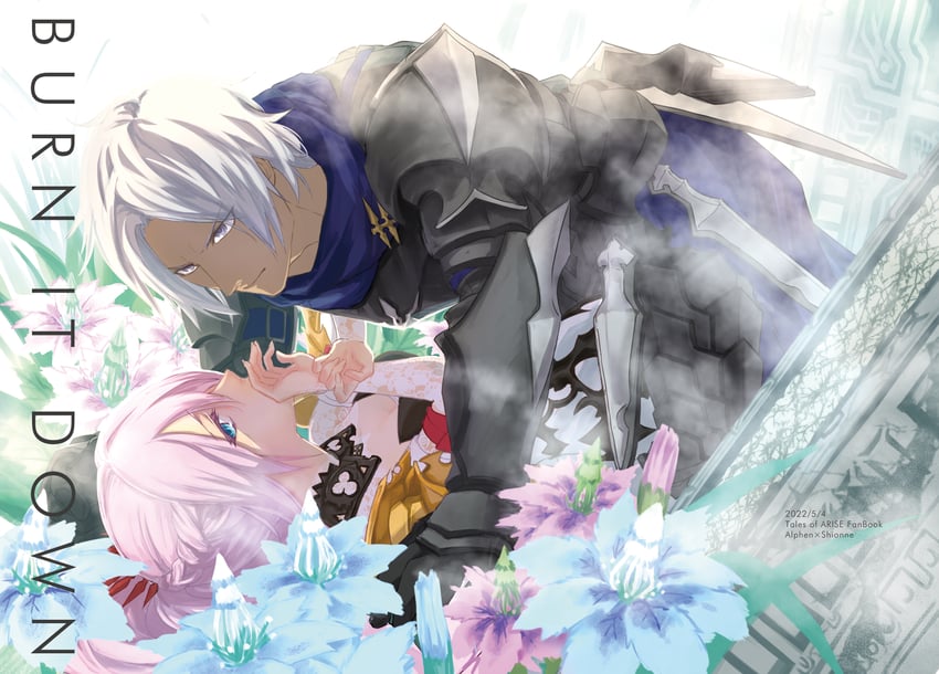 shionne and alphen (tales of and 1 more) drawn by azuma_72