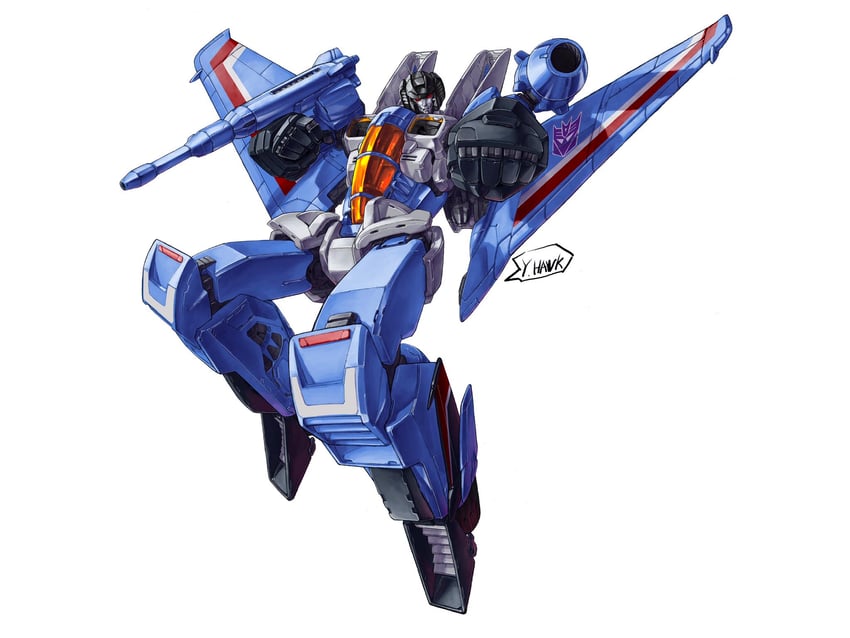 thundercracker (transformers and 1 more) drawn by yinghawk