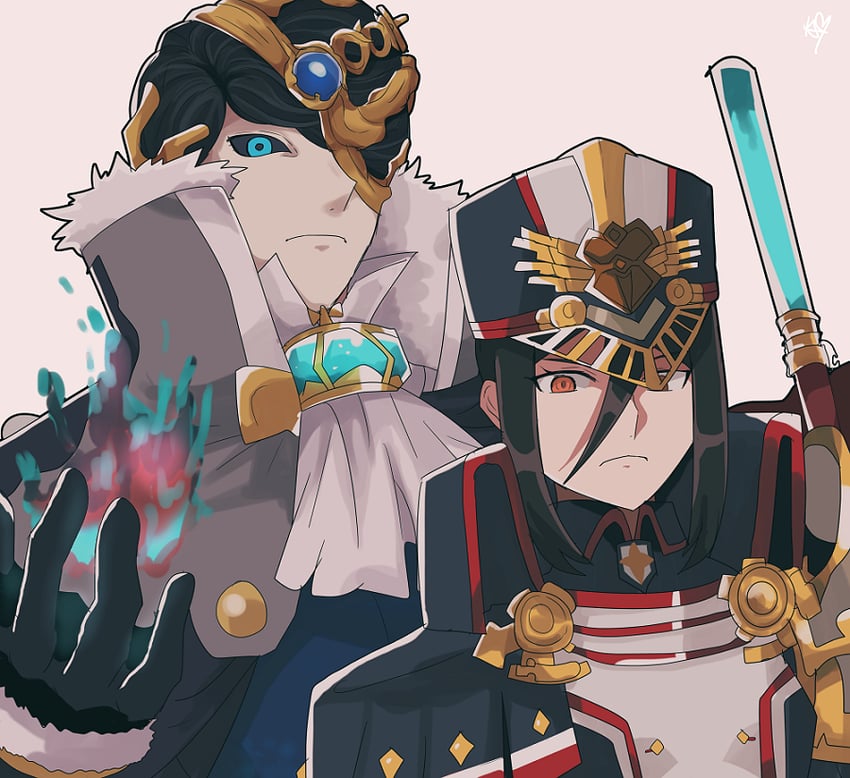 morag ladair and dagas (xenoblade chronicles and 1 more) drawn by rem_(eyes_410)