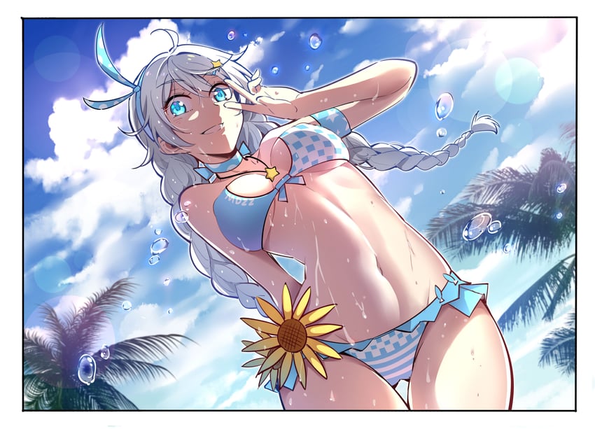kiana kaslana (honkai and 1 more) drawn by fei_luo_mao
