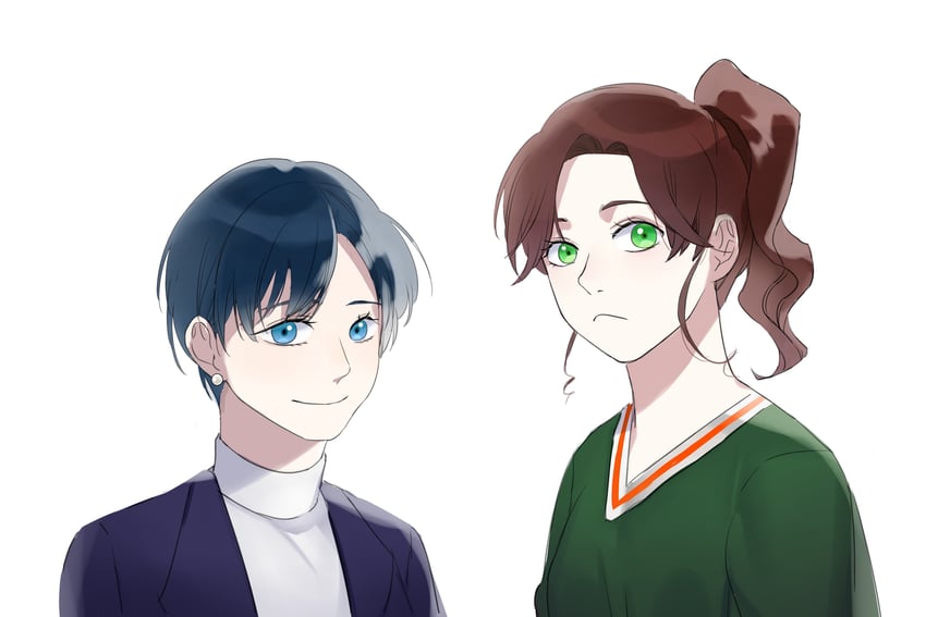 mizuno ami and kino makoto (bishoujo senshi sailor moon) drawn by lge527