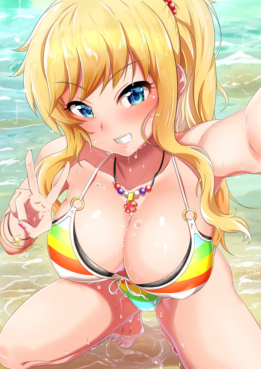ohtsuki yui (idolmaster and 1 more) drawn by kapa_(kappa_yousai)