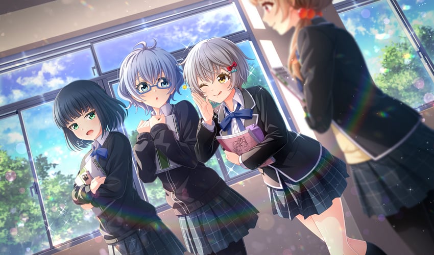 suzuki waka, naoe tayu, asahina iroha, and hase maria (cinderella series and 1 more)