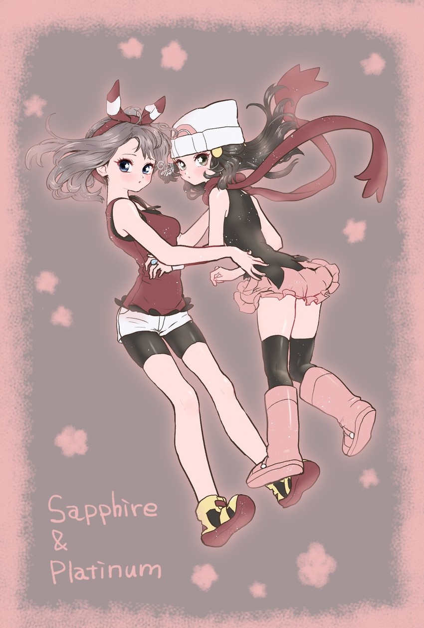 dawn and may (pokemon and 1 more) drawn by minapo