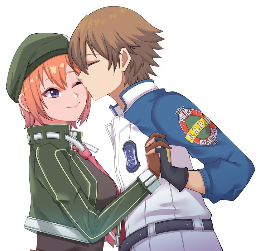 lloyd bannings and noel seeker (eiyuu densetsu and 2 more) drawn by kim_kim