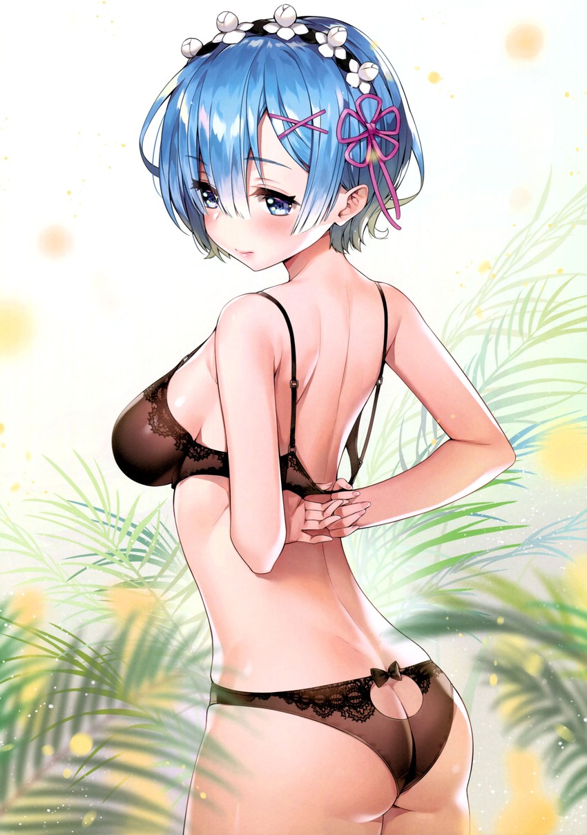 rem (re:zero kara hajimeru isekai seikatsu) drawn by ayamy
