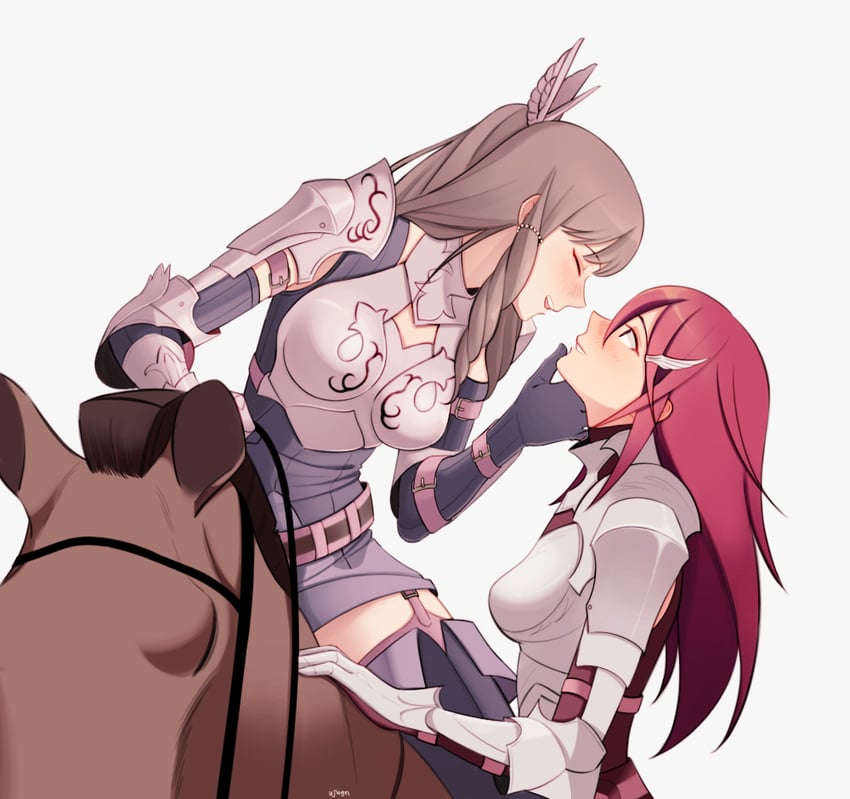 cordelia and sumia (fire emblem and 1 more) drawn by ujugn
