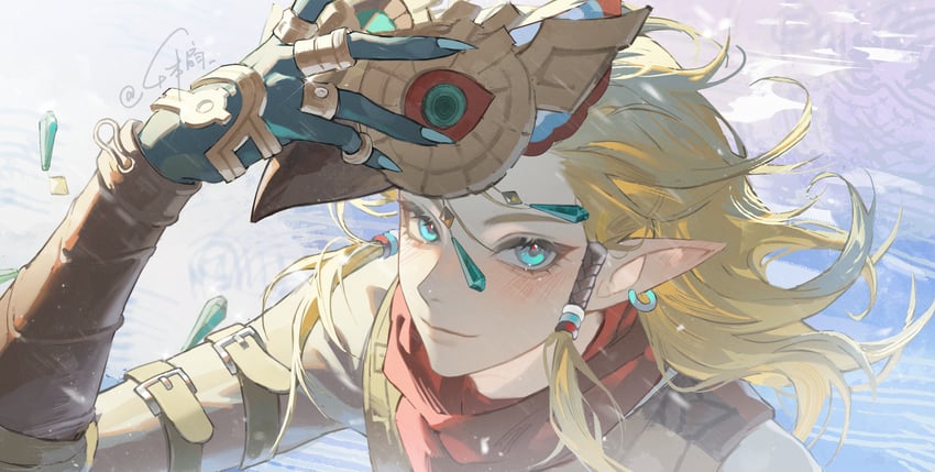 link (the legend of zelda and 1 more) drawn by qianben_shan