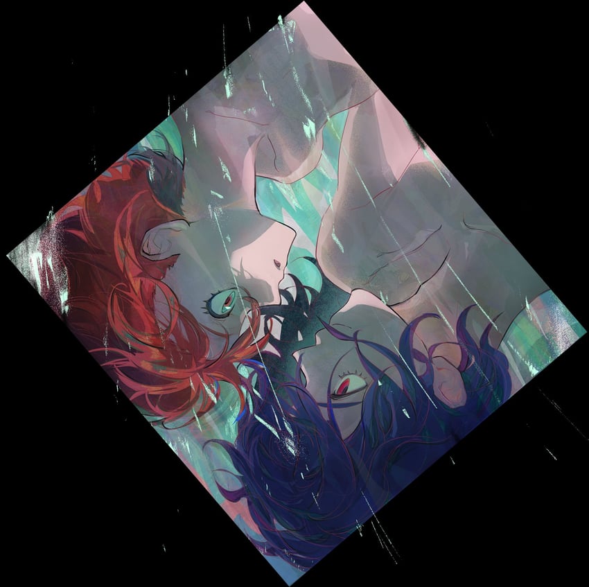 amate yuzuriha and shuji ito (gundam and 1 more) drawn by mavdesus