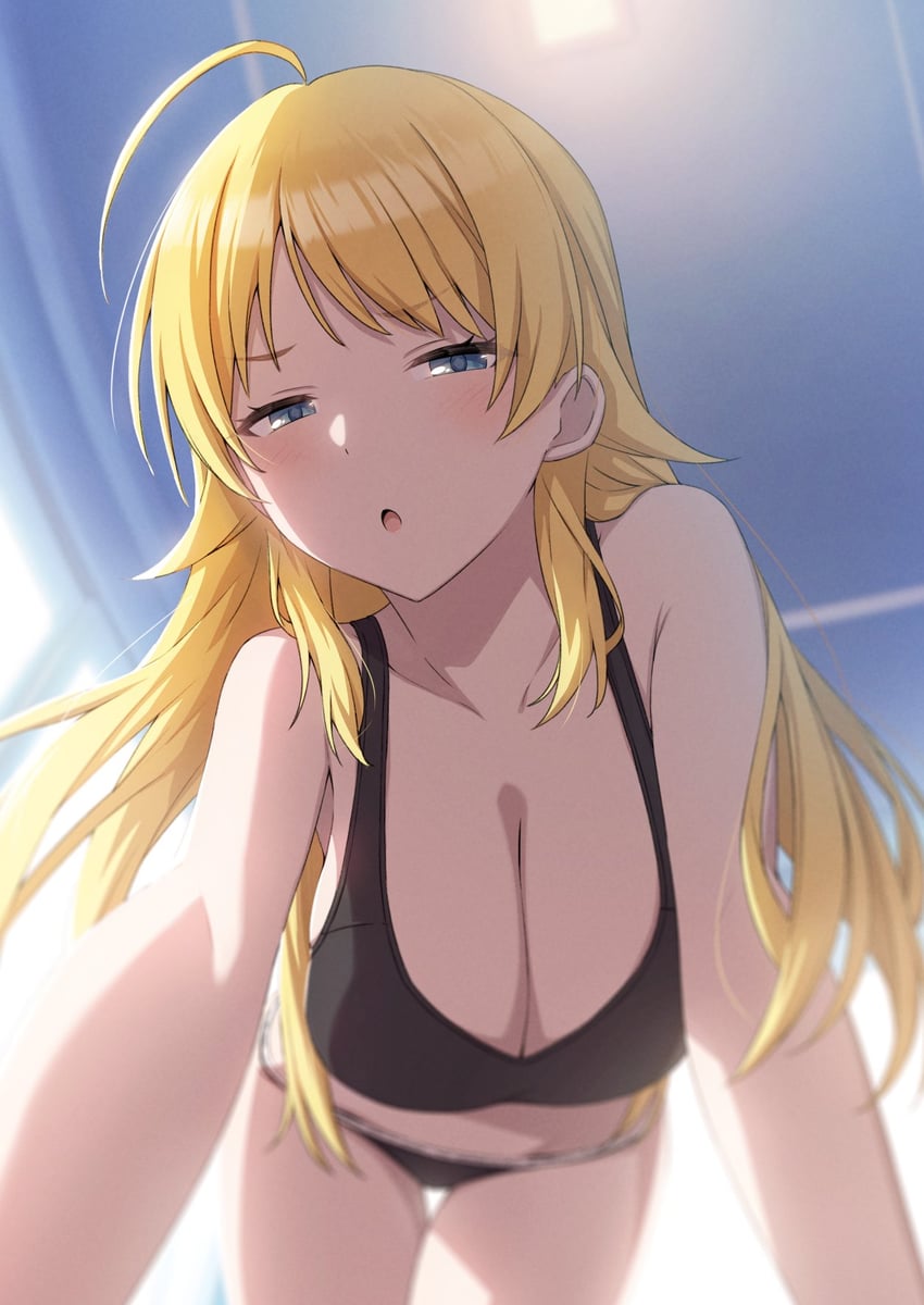 hachimiya meguru (idolmaster and 1 more) drawn by amochin