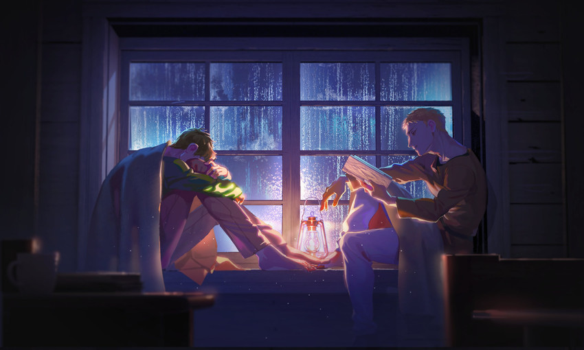 reiner braun and bertolt hoover (shingeki no kyojin) drawn by meipu_hm
