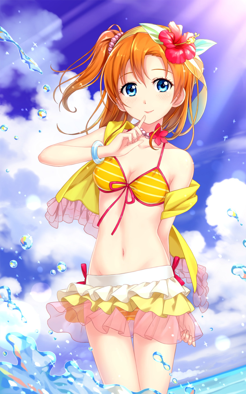 kosaka honoka (love live! and 1 more) drawn by tucana