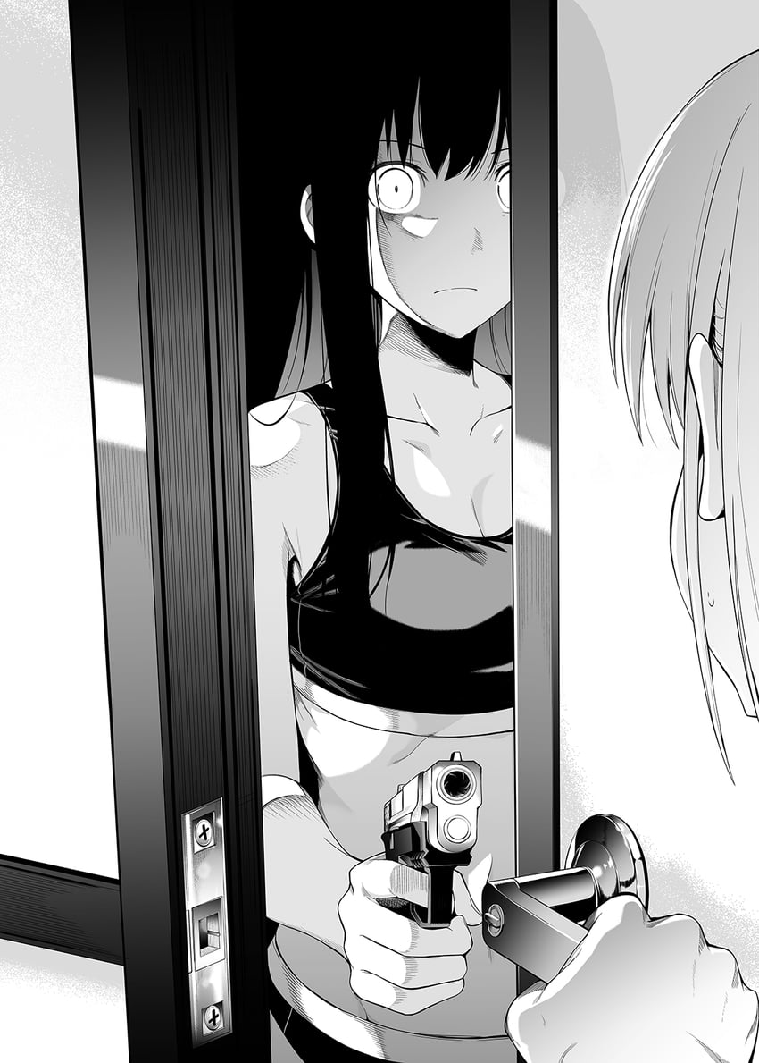 nishikigi chisato and inoue takina (lycoris recoil) drawn by chicke_iii