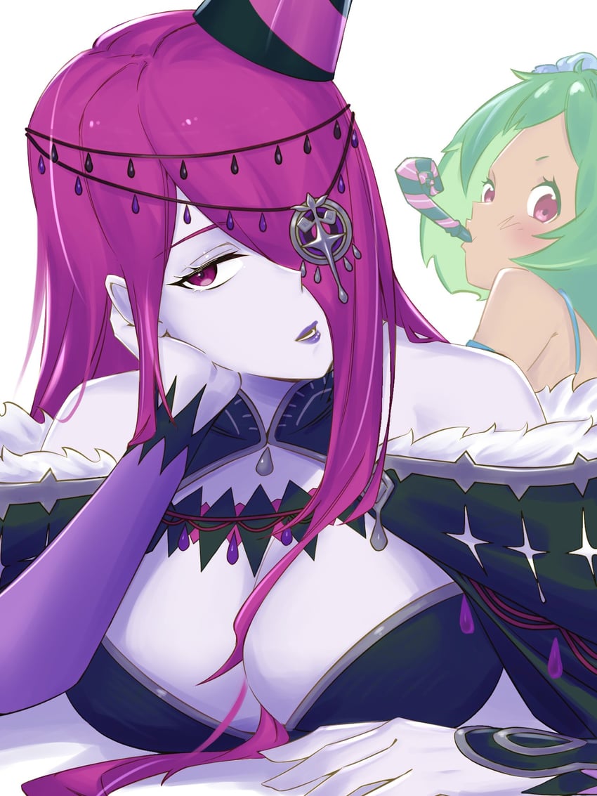 typhon and sekhmet (re:zero kara hajimeru isekai seikatsu) drawn by slothfulonie
