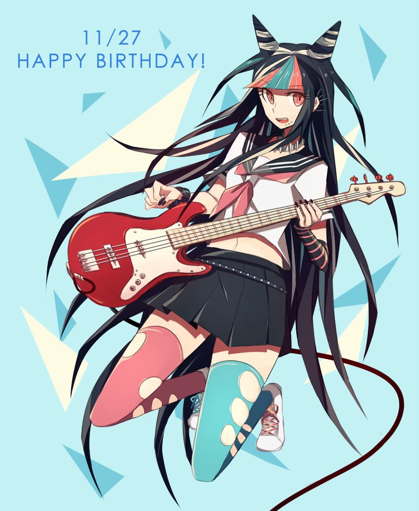 mioda ibuki (danganronpa and 1 more) drawn by aoki_shizumi