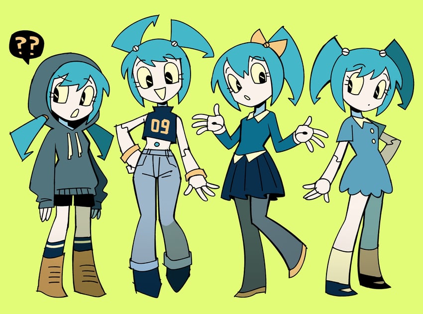 jenny wakeman (my life as a teenage robot) drawn by marreeps