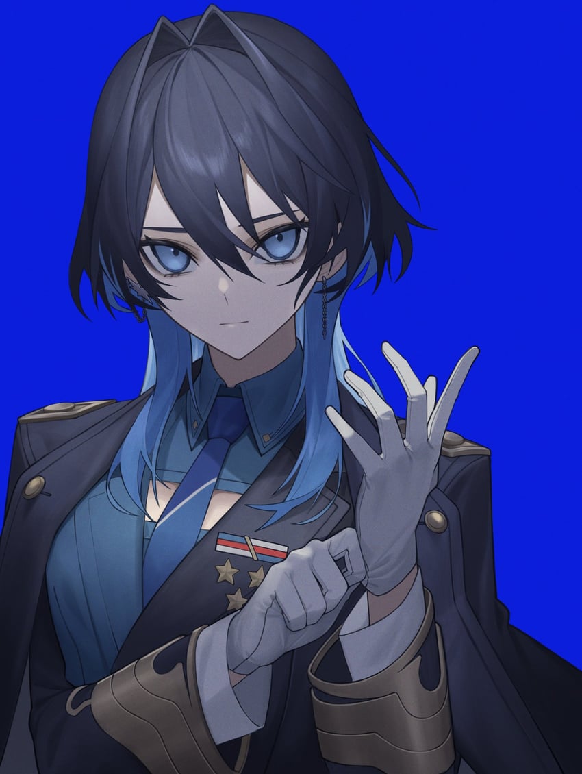 ouro kronii (hololive and 1 more) drawn by kelfii