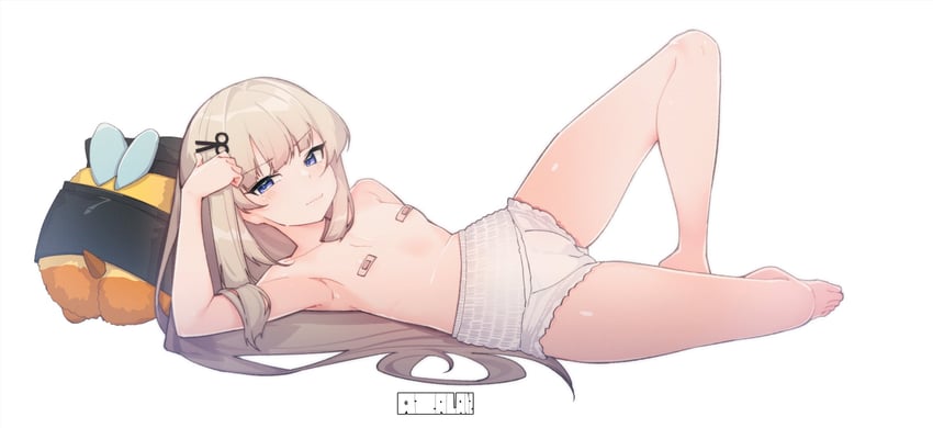 amanogawa shiina and sad bee (phase connect) drawn by tilt-shift_(azalanz)