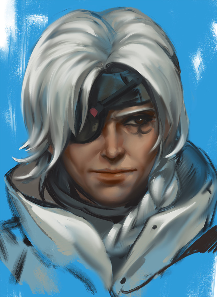 ana (overwatch and 1 more) drawn by dopey_(dopq)