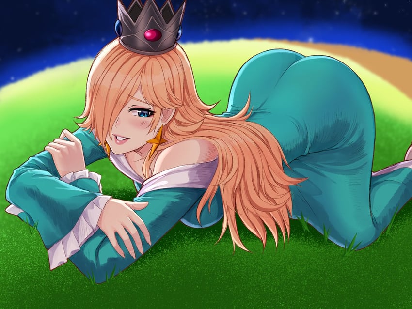 rosalina (mario and 1 more) drawn by saiko_(saikoart)