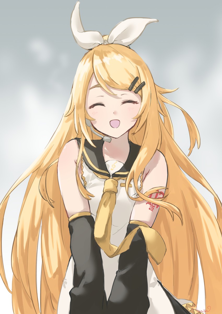 kagamine rin (vocaloid and 1 more) drawn by azusa_(azunyan12)