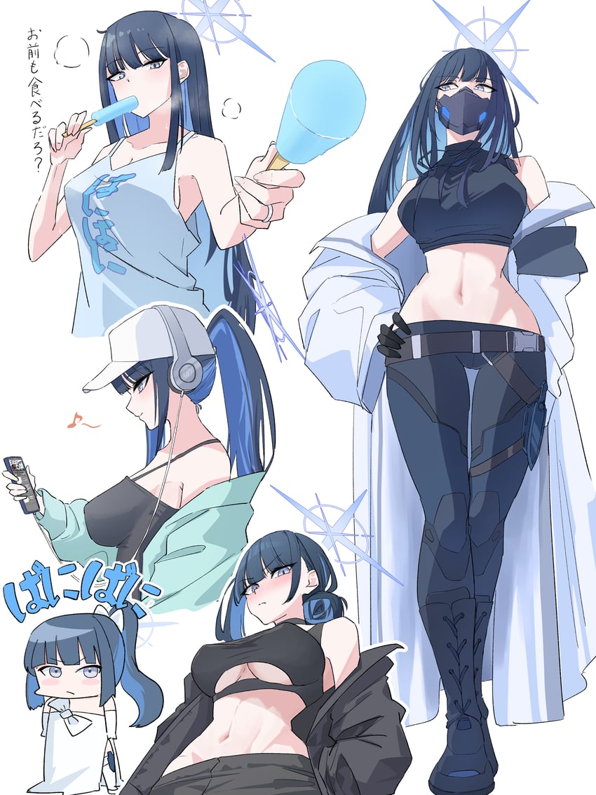 saori (blue archive and 1 more) drawn by isuka_(isuka_83)
