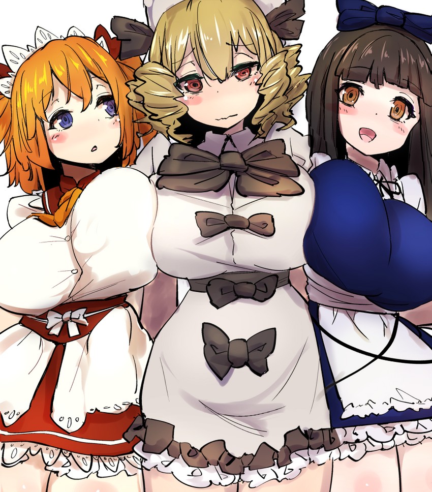 star sapphire, luna child, and sunny milk (touhou) drawn by torso_(hjk098)