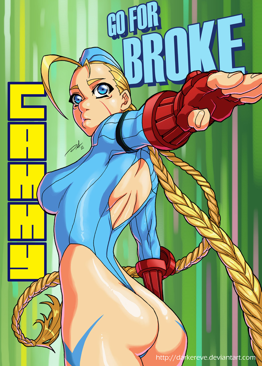 cammy white (street fighter and 1 more) drawn by darkereve