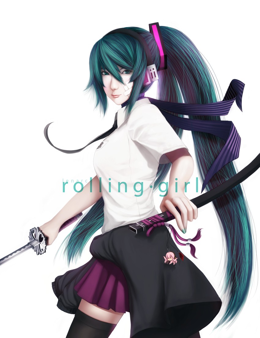 hatsune miku, megurine luka, takoluka, and shinobu jacobs (vocaloid and 2 more) drawn by len|arc