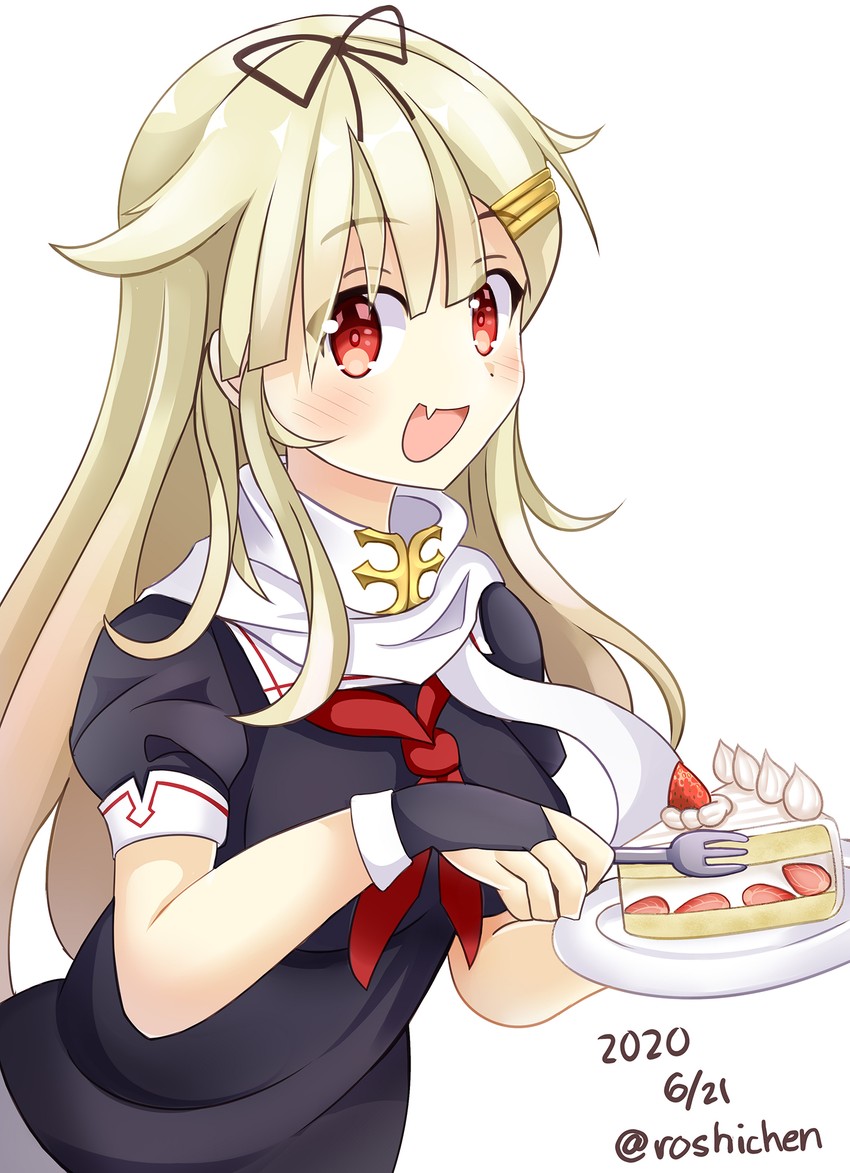 yuudachi and yuudachi kai ni (kantai collection) drawn by roshi_chen