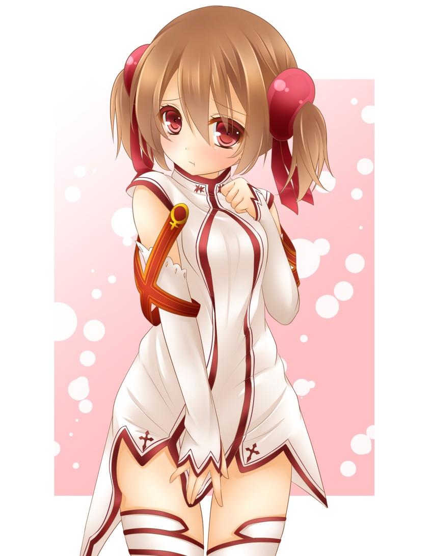 asuna and silica (sword art online) drawn by miko_(royal_milk)